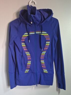 Lululemon Scuba Full-Zip Hoodie, Purple, Women's, Size 2